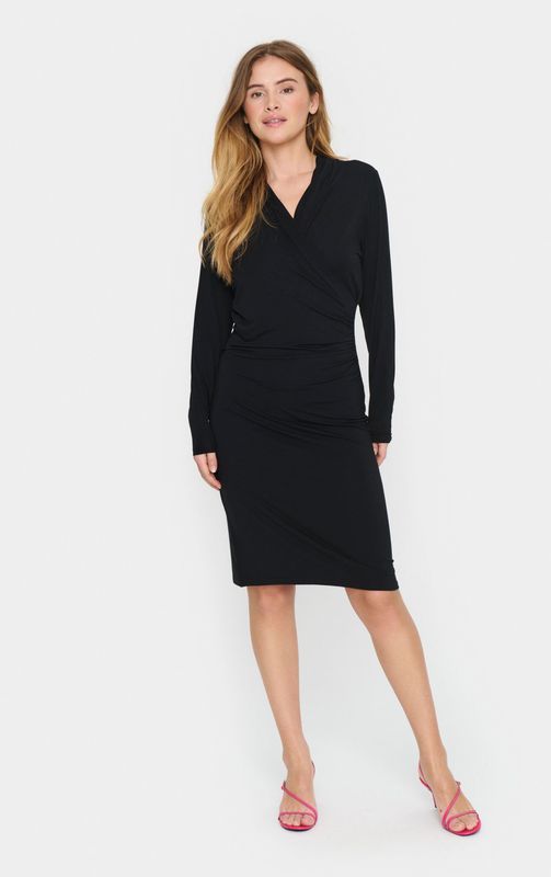 Jerseyjurk - Fitted - Zwart