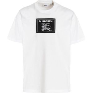 Burberry Box Logo White T-Shirt