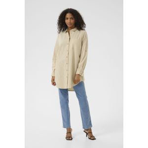 Kaffe - Kanaya Striped Shirt Tunic - Veelkleurig - Tuniek - Katoen