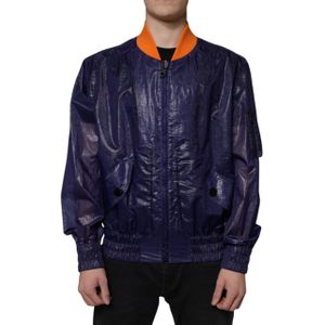Dolce & Gabbana - Bomber Jacket - Blauw - Katoen