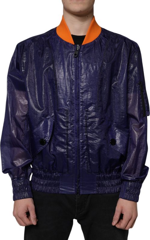 Dolce & Gabbana - Bomber Jacket - Blauw - Katoen