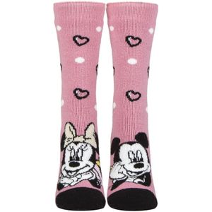 Heat Holders Lite Dames Thermische Warme Disney Sokken - Minnie Muis - Maat 37 - 42