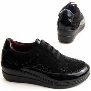 Montevita Wedge Shoe Comforsport4 In Black