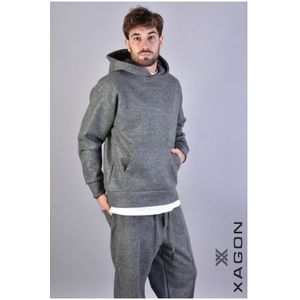 Xagon blouse Hoodie Mannen Grijs