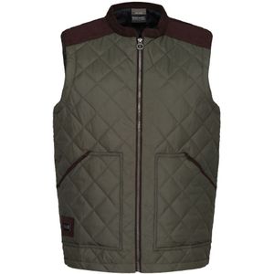 Regatta Heren Moreton Gewatteerde Bodywarmer (Donkere Khaki) - Maat M