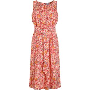 Weird Fish Dames Nalani Abstract Eco Liva Jumpsuit (Tango Rood)