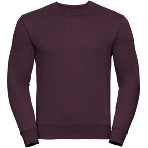 Russell Heren Authentieke Sweatshirt (Slimmer Cut) (Bourgondië) - Maat M