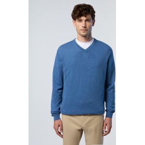 North Sails Trui V-hals met logolabel