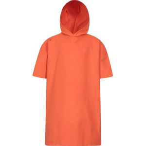 Mountain Warehouse Lagoon Microvezel Handdoek met kap voor kinderen/Kinderen (Oranje)