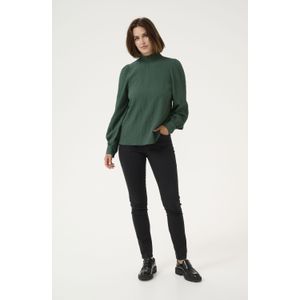 Blouse met lange mouwen Regular fit Garden Topiary green