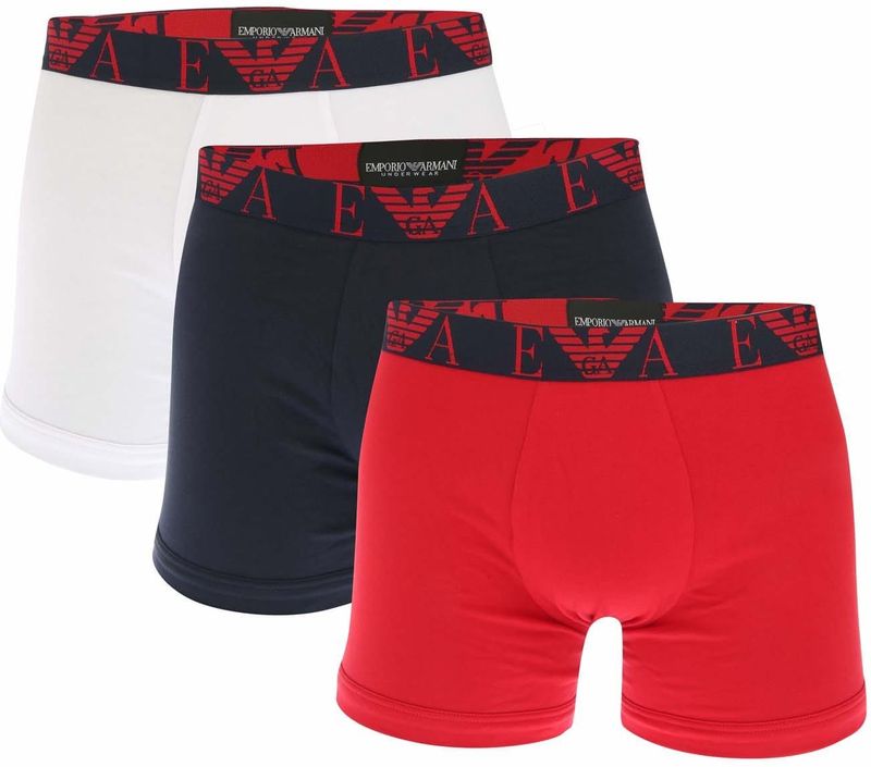 Emporio Armani - Boxershorts - Multi kleur - 3 Pack