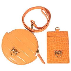 Pinko handtas Necklace Minibag 1 Vrouw oranje