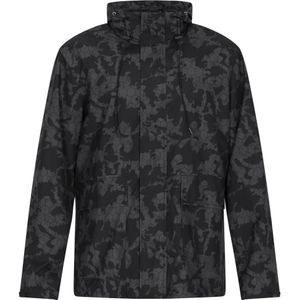 Mo - Anorak - Donkergrijs - Camouflage - Heren