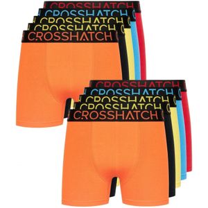 Crosshatch Heren Highlighter Boxershorts (Set van 12) (Veelkleurig)