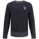 Gebreide Trui met Logo Patch