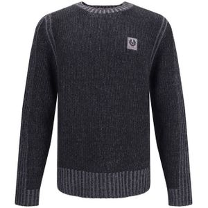 Gebreide Trui met Logo Patch