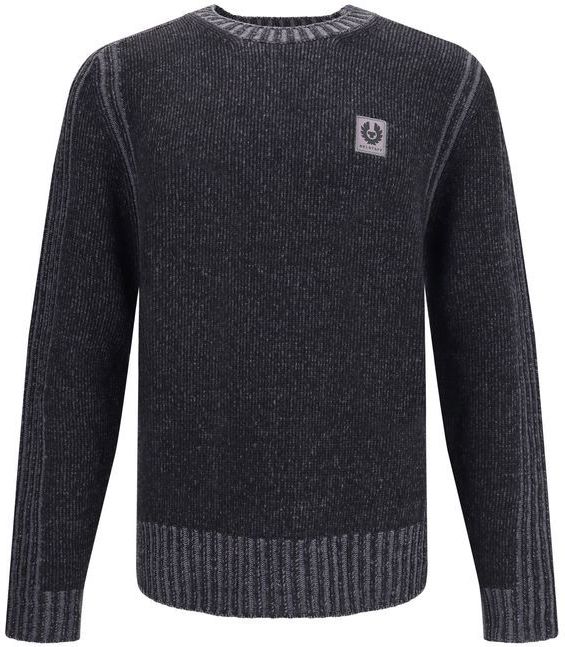 Gebreide Trui met Logo Patch