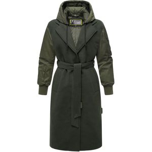 Marikoo - Yuikoo - Gewatteerde Jas - Dames - Lange Jas - Met Capuchon