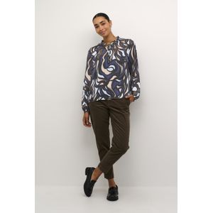 Kaffe - Blouse 'Margo' - Beige - Blouseshirt - Lange Mouw