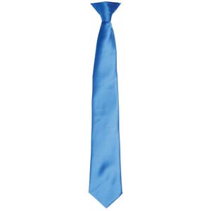 Premier Satijnen stropdas voor volwassenen (Saffierblauw)