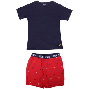 Lyle & Scott - Loungwear Set - Blauw - Korte Broeken