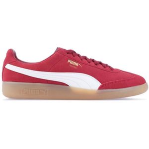 Men's Puma Madrid SD Trainers In Red White - Maat 41