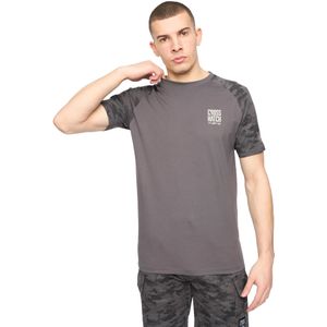 Crosshatch Heren Janscore T-Shirt (Donkergrijs)