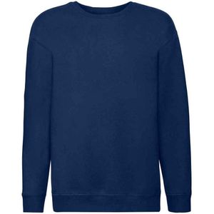 Fruit of the Loom Sweatshirt met Drop Shoulder voor Kinderen/Kinderen (Marine)