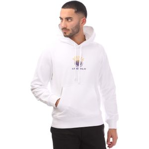 Heren Diesel S-Ginn 5-E Hoodie in Wit