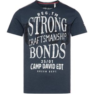 Camp David - T-shirt - Korte Mouwen - Ronde Hals