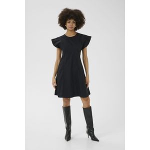 CULTURE - Jurk - Zwart - Knielengte - Losse Pasvorm
