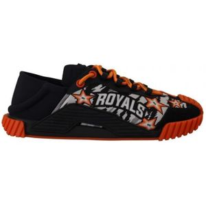 Prachtige Oranje Ns1 Lace Up Sneakers