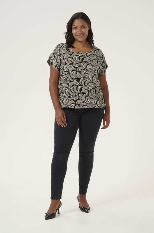 KAFFE - Curve Sonna Stanley - Blouse - Regular Fit - 100% Viscose