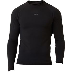 Björn Borg - Heren Seamless Hardloop Longsleeve T-Shirt - Zwart