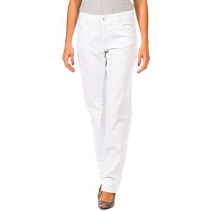 Lange waterdichte broek met rechte zomen 36691051 vrouw