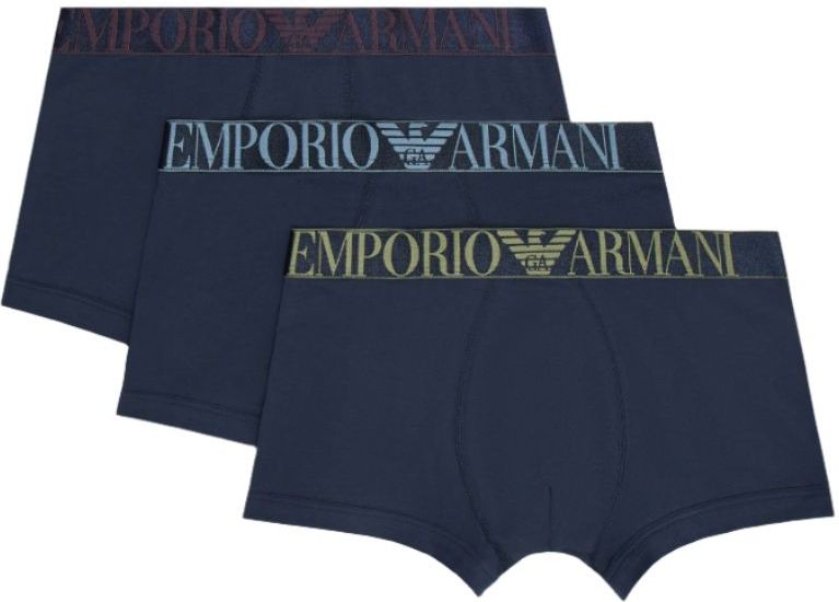 Emporio Armani 3 Pack Katoenen Stretch Trunk
