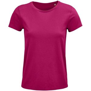 SOLS Dames/dames Crusader Organisch T-shirt (Fuchsia)