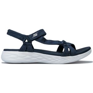 Women's Skechers On The Go 600 Brilliancy Sandals in Navy