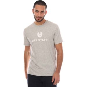 Belstaff - Cotton Jersey Signature - T-shirt - Zilver