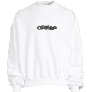 Sweatshirt - Gebroken Wit - Oversized - 100% Katoen