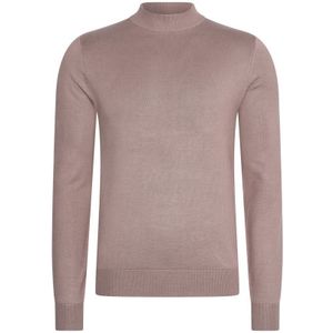 Mario Russo Sweaters Turtle Neck Trui Deep Taupe Beige - Maat 2XL