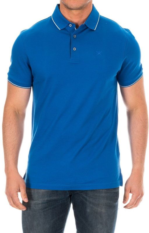Hackett - Poloshirt - Blauw - Katoen