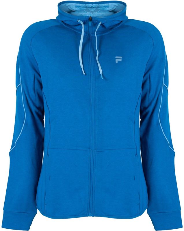 Fila - Aansluitende Hoodie - Blauw - Heren