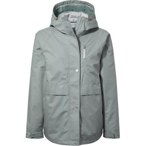Craghoppers Dames/Dames Saltaire Waterdichte Jas (Stormy Sea/Lunar Grijs)