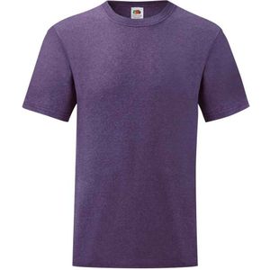 Fruit of the Loom Heren Valueweight T-Shirt (Heide Paars)
