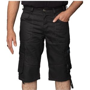 Enzo Cargo Combat Denim-shorts voor heren