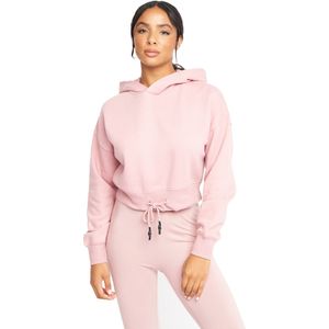 Crosshatch Dames/Dames Jacklight Hoodie (Stoffig Roze)