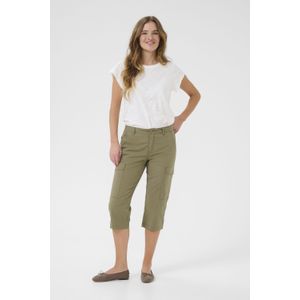 Capribroek - Dusky Green - Regular Fit - Onder de Knie