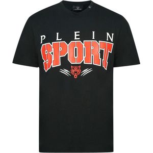 Plein Sport Bold Sport-logo zwart T-shirt