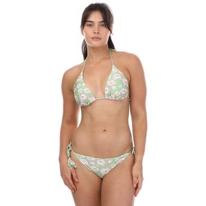 Ted Baker - Raela - Omkeerbare Bikinitop - Groen - Klaproosprint